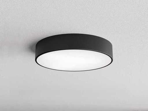10 x KIIO 36 Watt LED-Deckenlampe schwarz